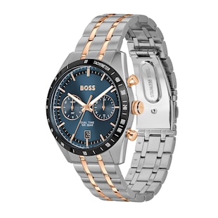 BOSS Tourmaster Quartz 41mm Mens Watch Blue