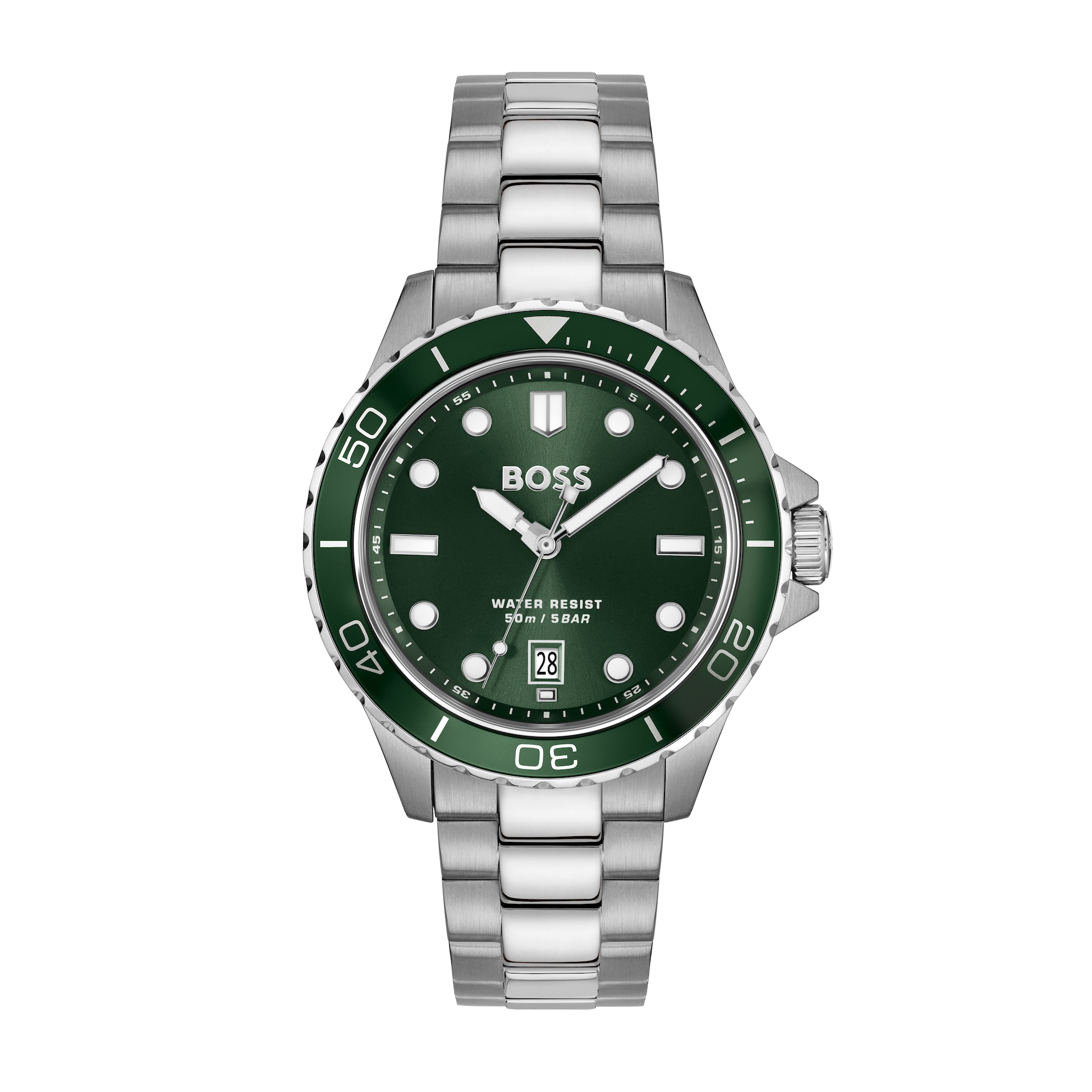 BOSS Troper Sport Quartz 42mm Mens Watch Green BOSS Troper Sport Quartz 42mm Mens Watch Green