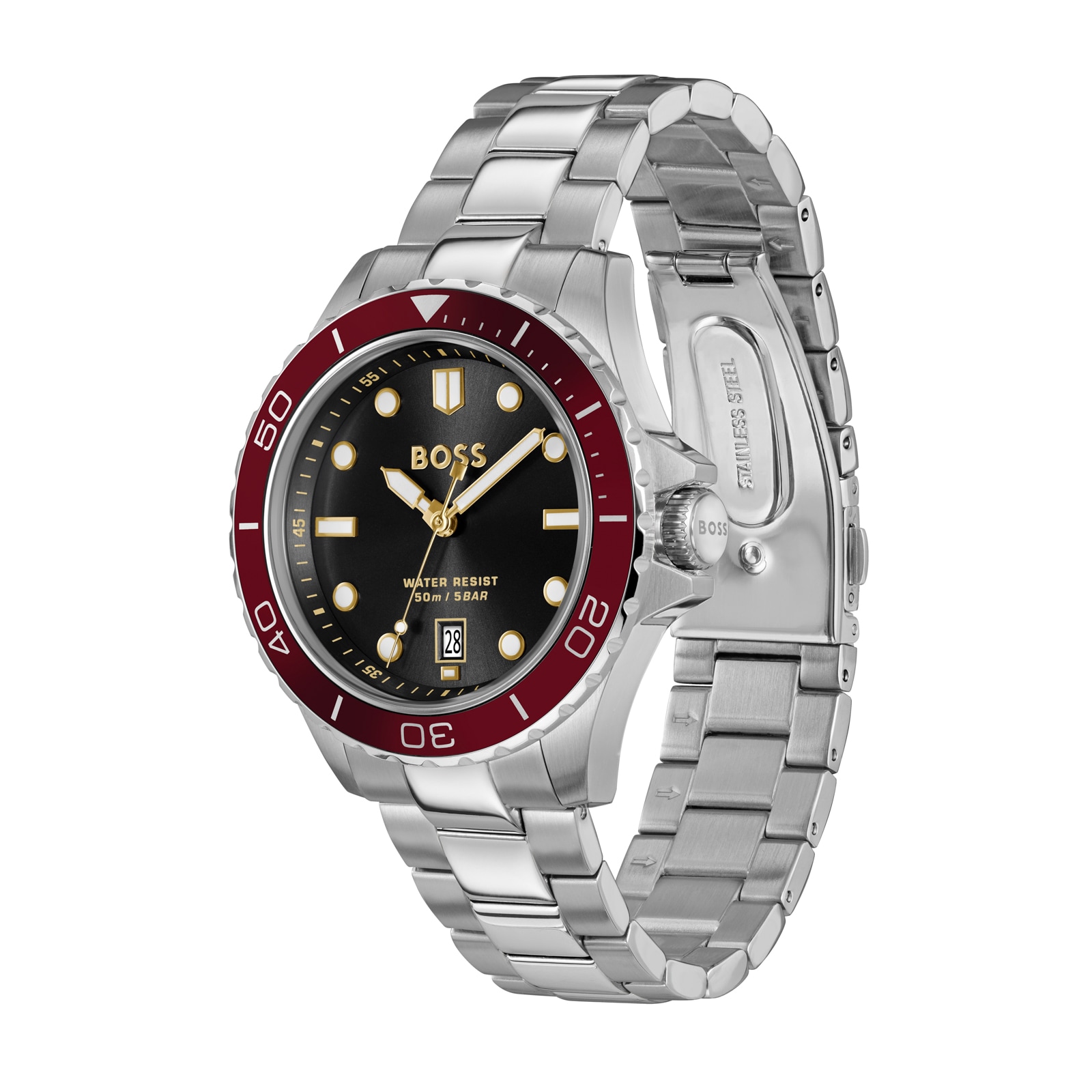 BOSS Troper 42mm Mens Watch Black