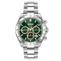 17851589 - Hero 2.0 43mm Stainless Steel Chronograph Mens Watch