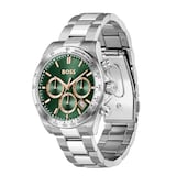 BOSS Hero 2.0 43mm Stainless Steel Chronograph Mens Watch