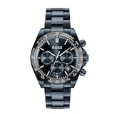 BOSS Hero 2.0 43mm Stainless Steel Chronograph Blue Mens Watch