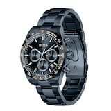 BOSS Hero 2.0 43mm Stainless Steel Chronograph Blue Mens Watch