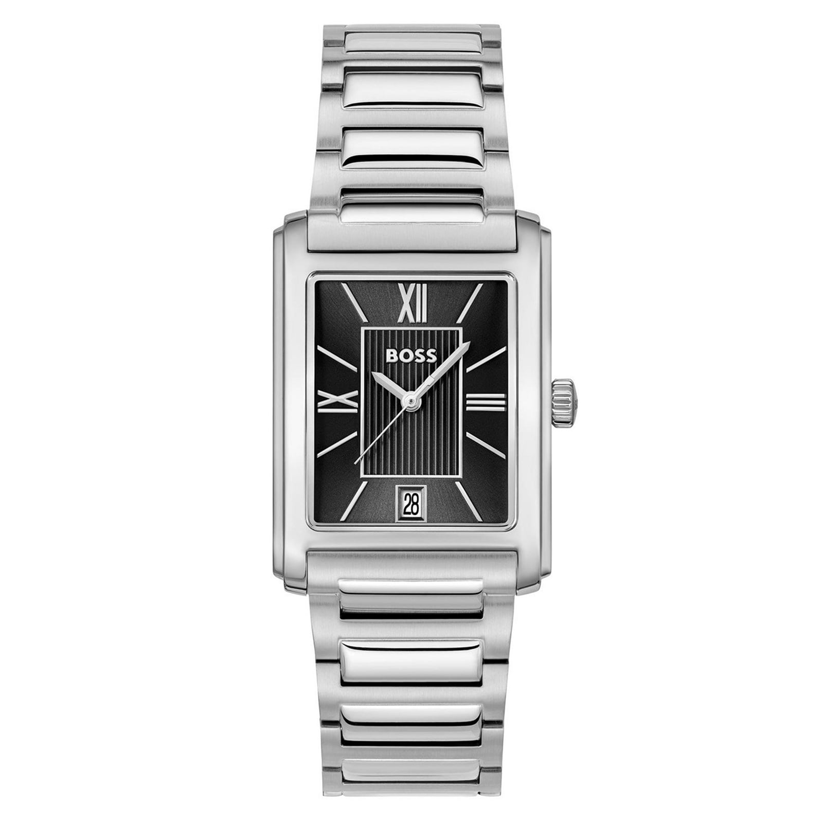 BOSS Principle Dress 39mm Steel Black Mens Watch
