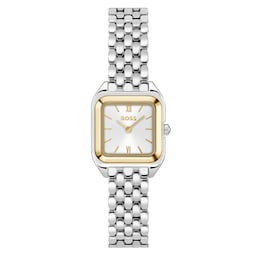 17851595 - Mae Petite 22.5mm Stainless Steel and Yellow Gold Tone Ladies Watch