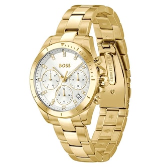 BOSS Alley Sport Lux Silver Dial 36mm Ladies Watch