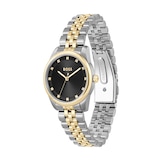 BOSS Graceful Precious 32mm Stainless Steel and Yellow Gold Tone Ladies Watch