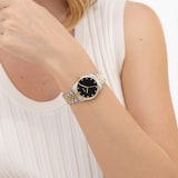 BOSS Graceful Precious 32mm Stainless Steel and Yellow Gold Tone Ladies Watch