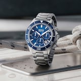 BOSS Sealiner Chronograph 44mm Mens Watch Blue