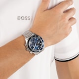 BOSS Sealiner Chronograph 44mm Mens Watch Blue