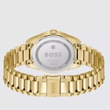 BOSS Cheswick 40mm Mens Watch Yellow Gold Tone Black