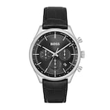 BOSS Gregor 45mm Mens Watch Black
