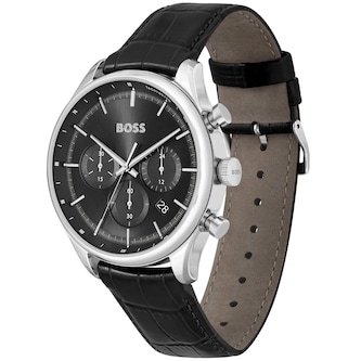 BOSS Gregor 45mm Mens Watch Black BOSS Gregor 45mm Mens Watch Black