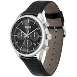 BOSS Gregor 45mm Mens Watch Black