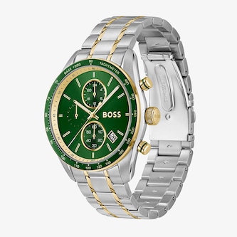 Boss Grand Prix Chronograph 44.5mm Mens Watch Green Dial Boss Grand Prix Chronograph 44.5mm Mens Watch Green Dial