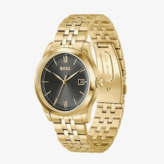 BOSS Langford 39mm Black Mens Watch
