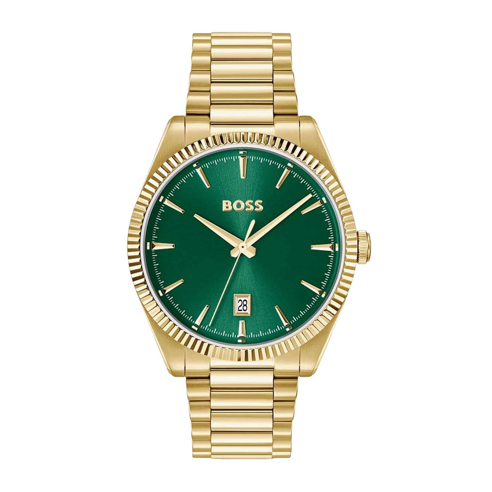 Hugo Boss Langford 39mm Green Mens Watch