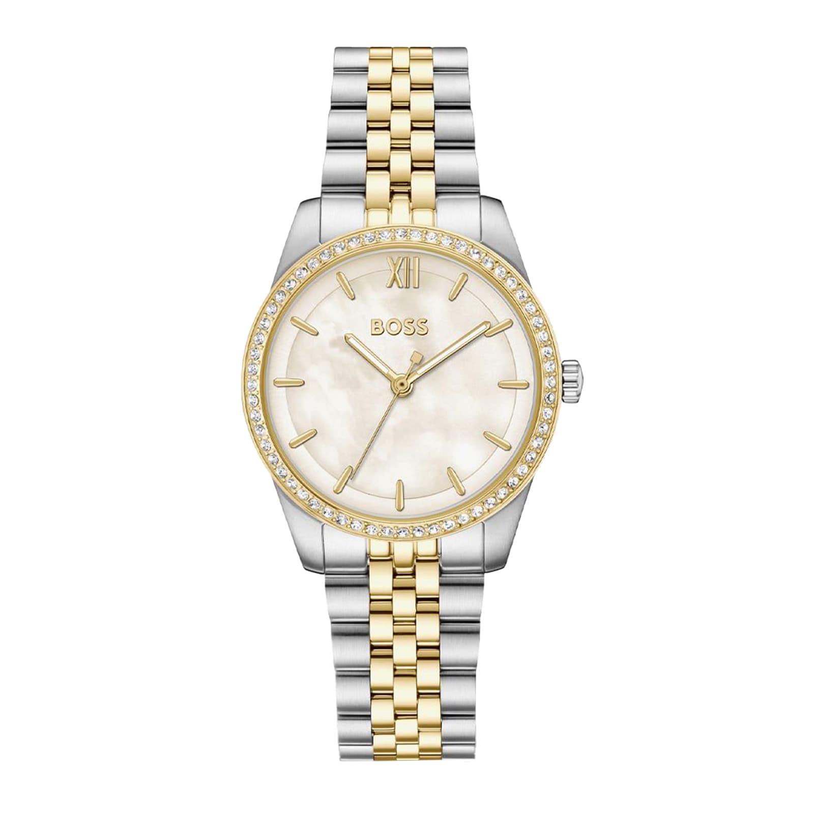 Hugo Boss Graceful Bicolour Mother of Peal 32mm Ladies Watch