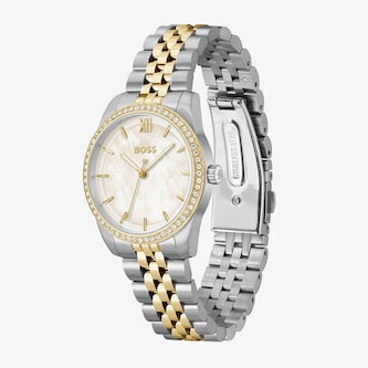BOSS Graceful Bicolour Mother of Peal 32mm Ladies Watch BOSS Graceful Bicolour Mother of Peal 32mm Ladies Watch