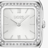 BOSS Mae Petite 22mm Silver Dial Ladies Watch