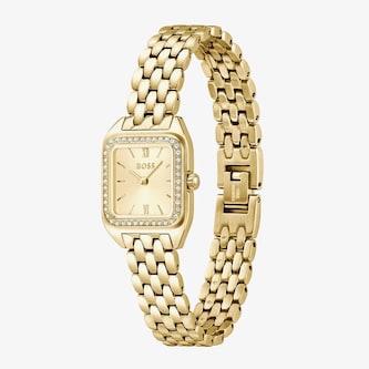 BOSS Mae Petite 22mm Gold Dial Ladies Watch BOSS Mae Petite 22mm Gold Dial Ladies Watch