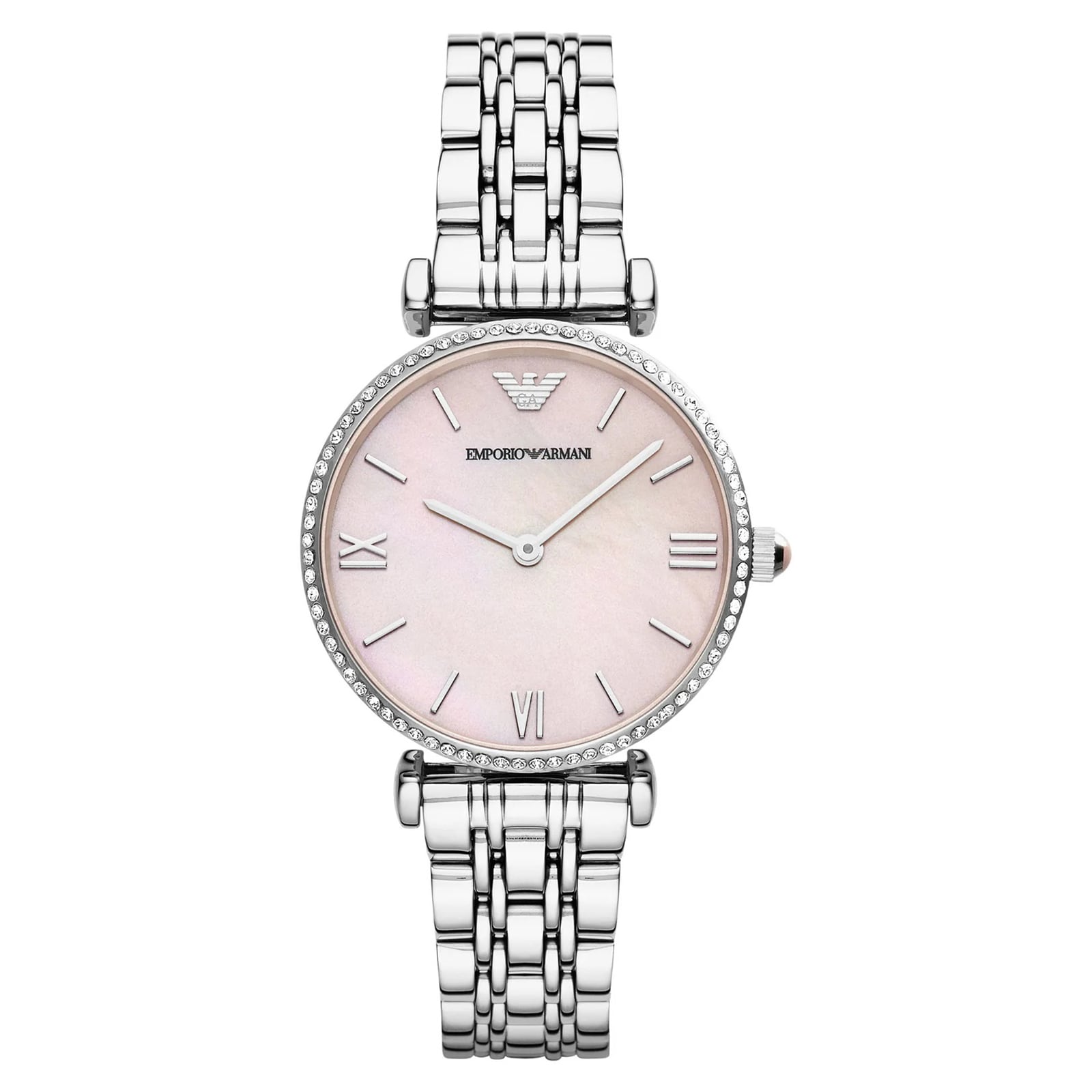 Emporio Armani Gianni T-Bar Crystal Ladies Watch