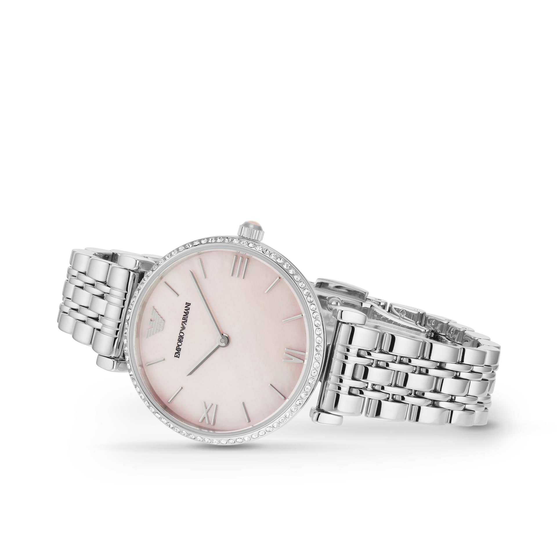 Emporio Armani Gianni T-Bar Crystal Ladies Watch