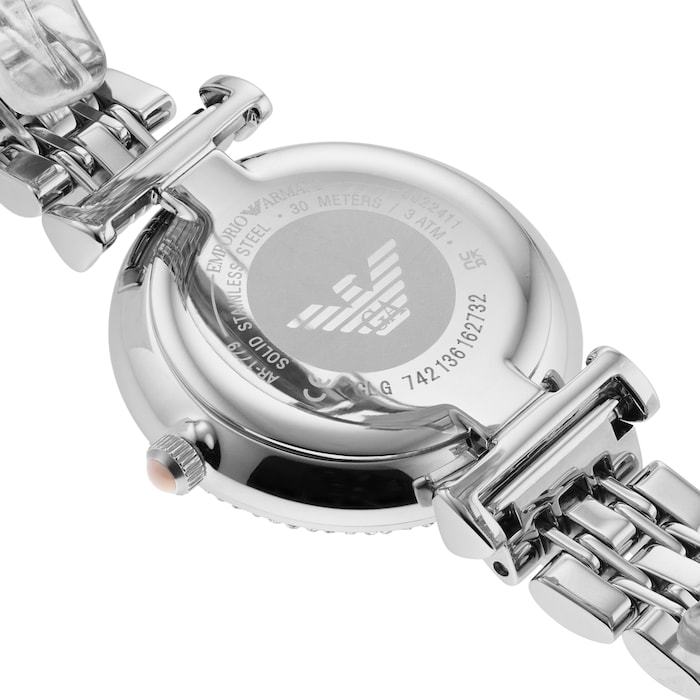 Emporio Armani Gianni T-Bar Crystal Ladies Watch