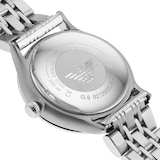 Emporio Armani Alpha Three-Hand Ladies Watch Steel
