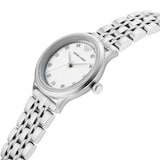 Emporio Armani Alpha Three-Hand Ladies Watch Steel