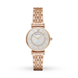 17871129 - T-Bar Rose Gold Tone Bracelet Ladies Watch