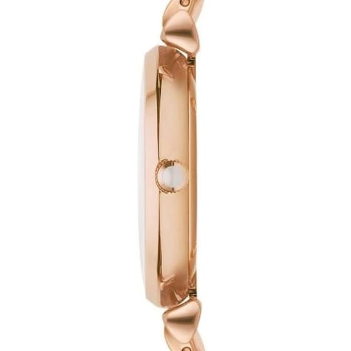 Emporio Armani T-Bar Rose Gold Tone Bracelet Ladies Watch