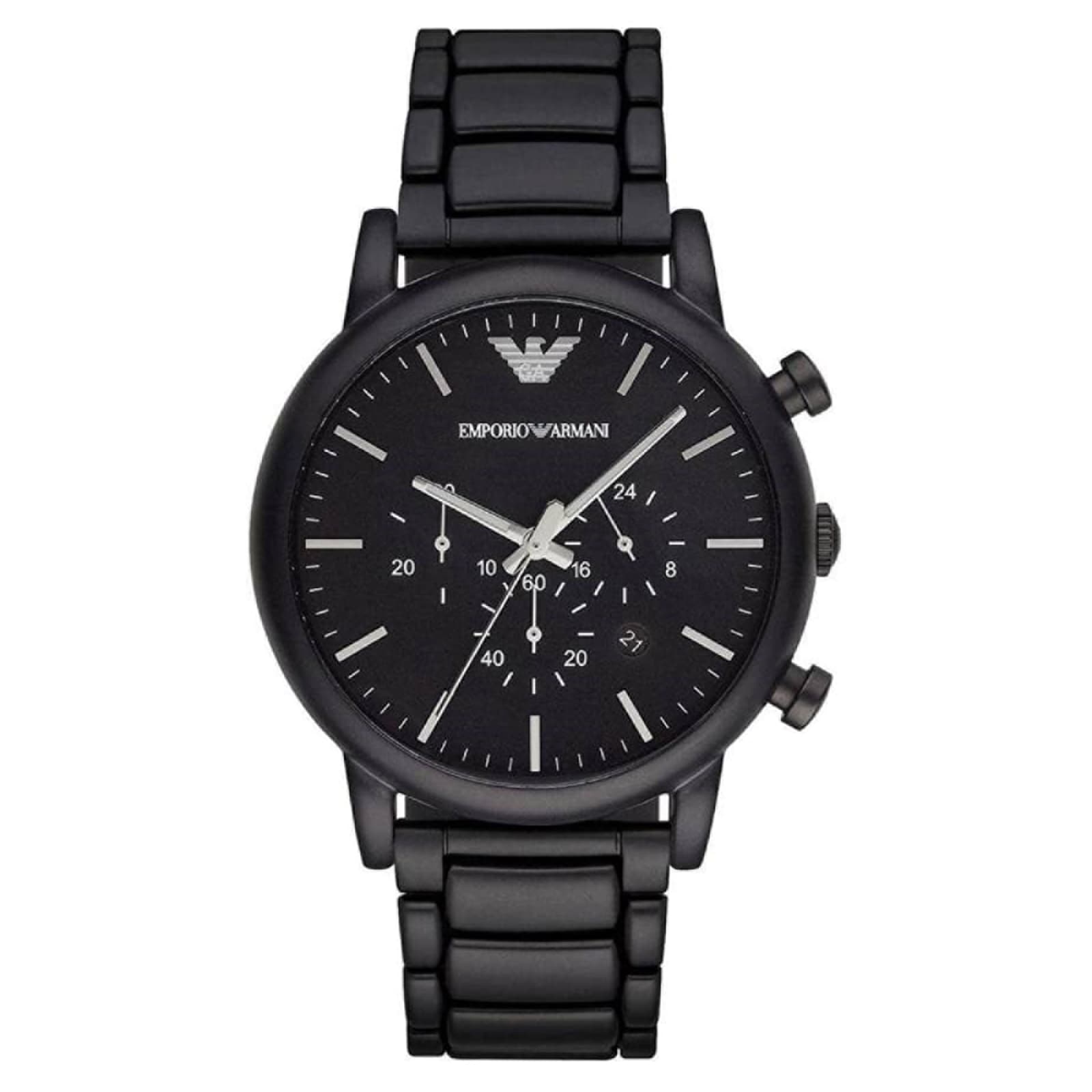 Emporio Armani Chronograph 46mm Mens Watch Black