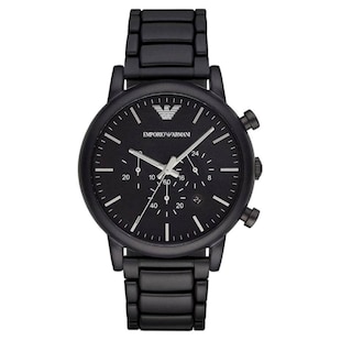 Emporio Armani Chronograph 46mm Mens Watch Black
