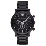Emporio Armani Chronograph 46mm Mens Watch Black