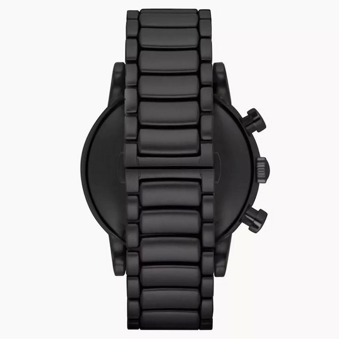 Emporio Armani Chronograph 46mm Mens Watch Black