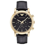 Emporio Armani Chronograph 45mm Mens Watch Black