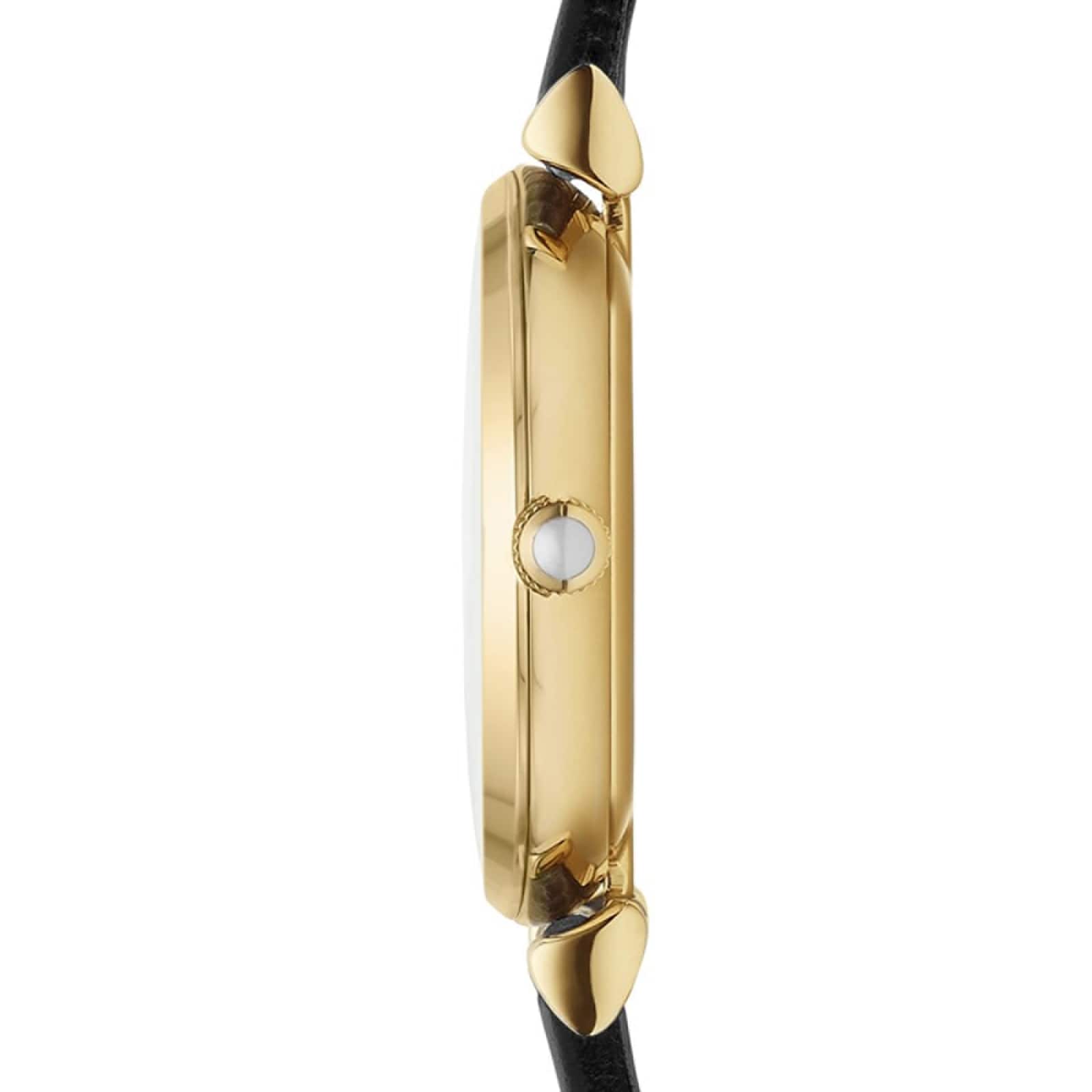 Emporio Armani Gianni T-Bar Black Strap 32mm Ladies Watch