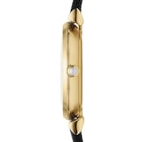 Emporio Armani Gianni T-Bar Black Strap 32mm Ladies Watch