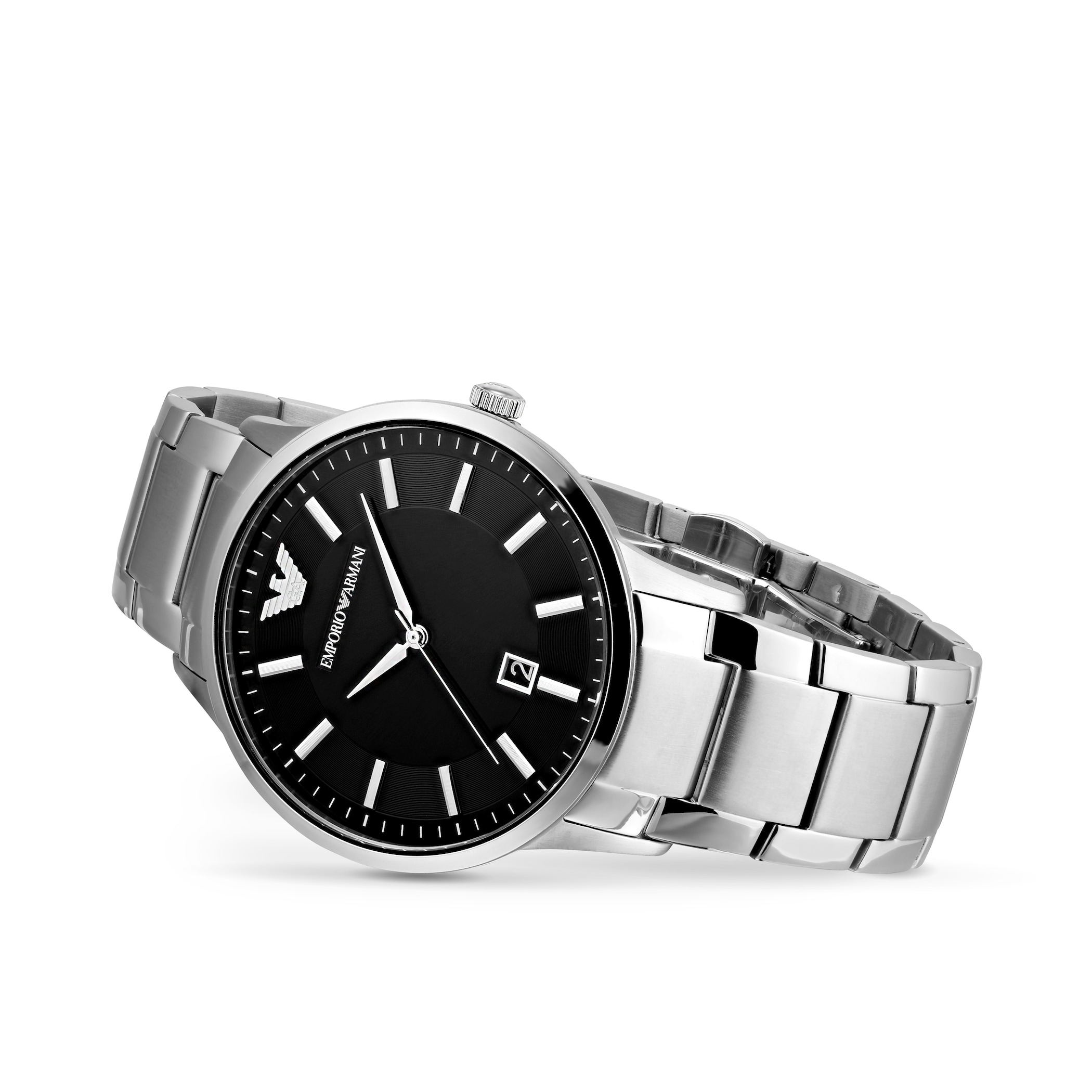 Emporio Armani Black Gents Watch Emporio Armani Black Gents Watch