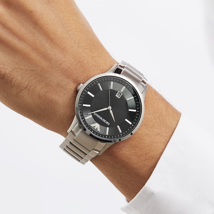 Emporio Armani Black Gents Watch AR11181 | Goldsmiths