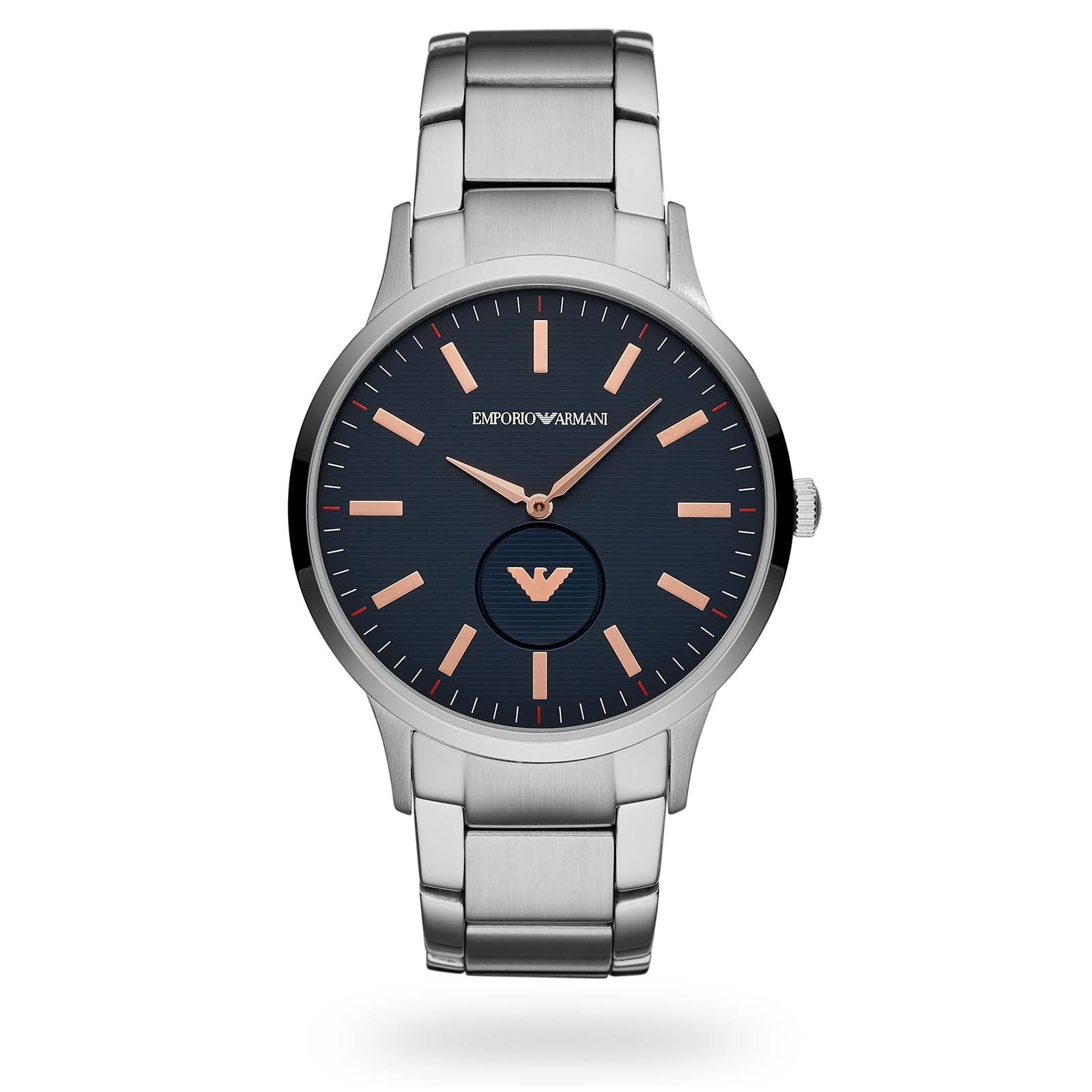 Emporio Armani Blue Dial Gents Watch Emporio Armani Blue Dial Gents Watch