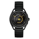 Emporio Armani Connected Black and Yellow Gents Watch