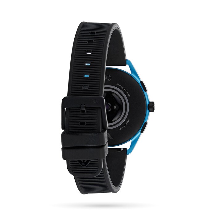 Emporio Armani Connected Black and Blue Mens Watch