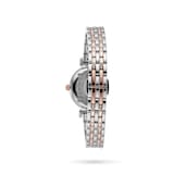 Emporio Armani T-Bar Silver and Mother of Pearl Tone Ladies Watch
