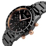 Emporio Armani Mario Mens Watch 43mm Black