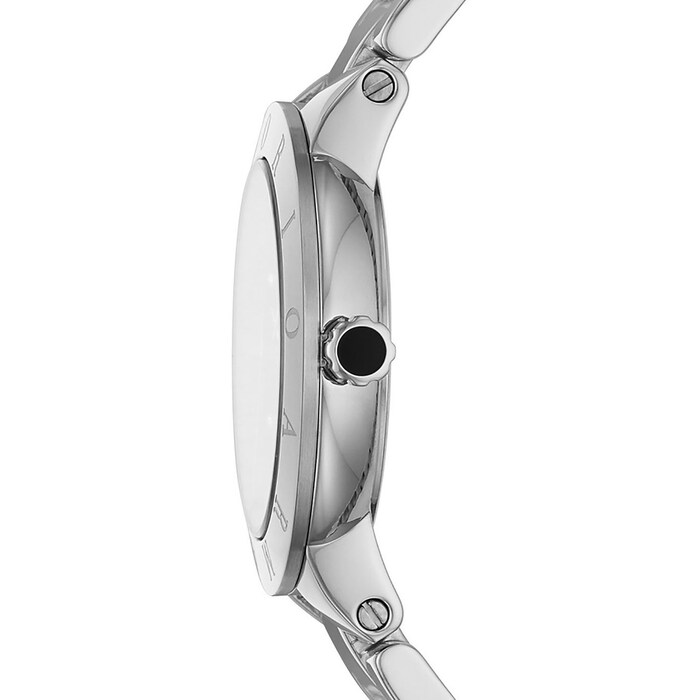 Emporio Armani Greta Silver Tone Ladies Watch