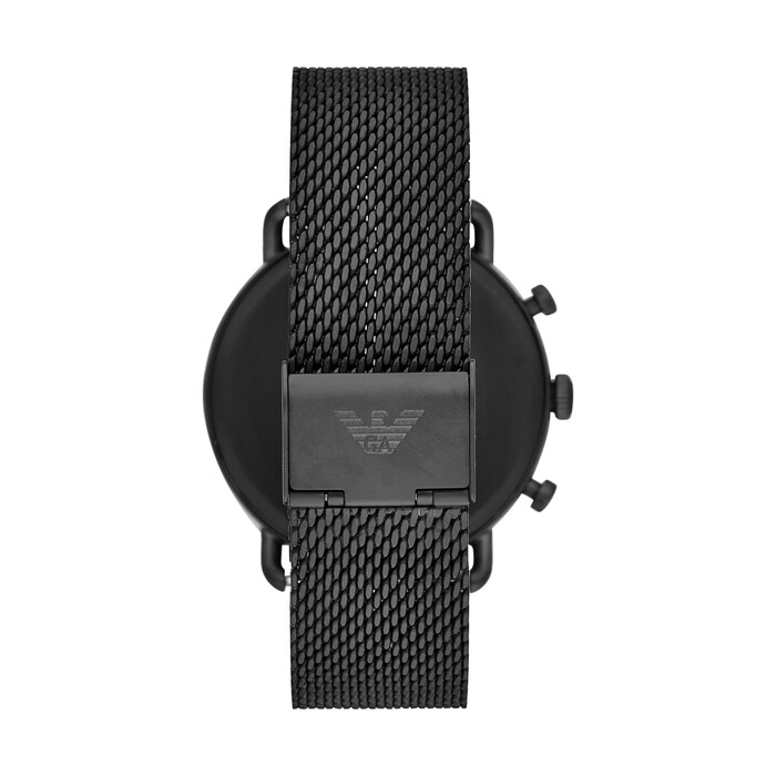 Emporio Armani Black Mesh Gents Watch