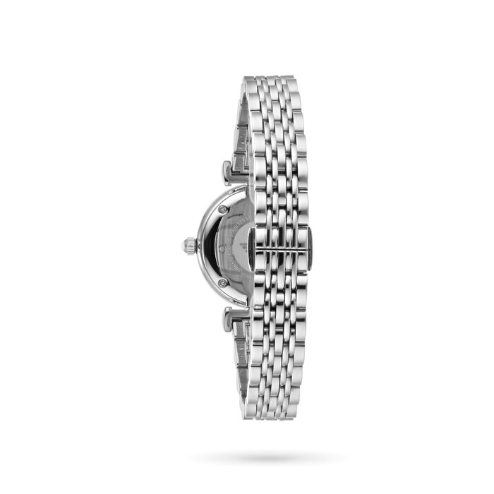 Emporio Armani T-Bar Stainless Steel Bracelet Ladies Watch