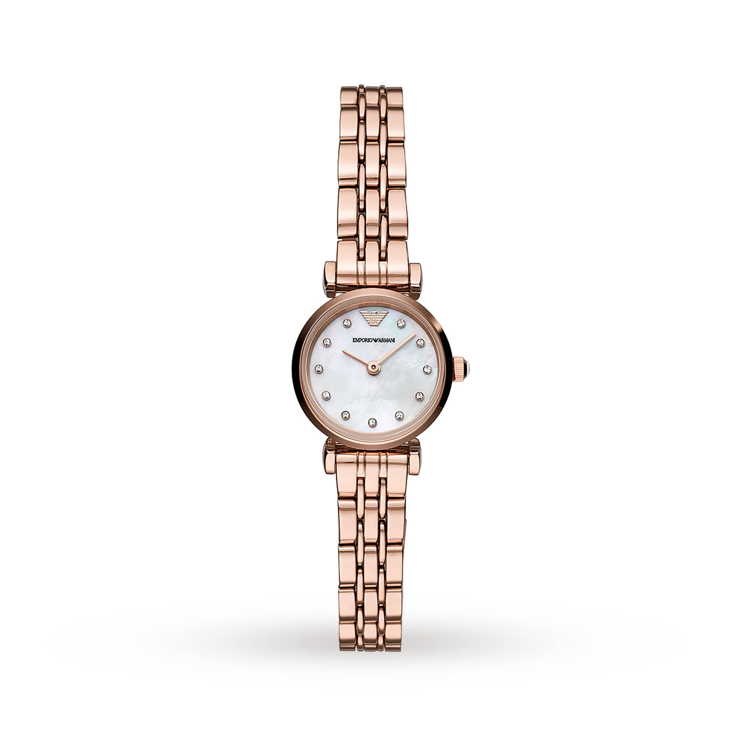 Armani ladies watch mother of clearance pearl